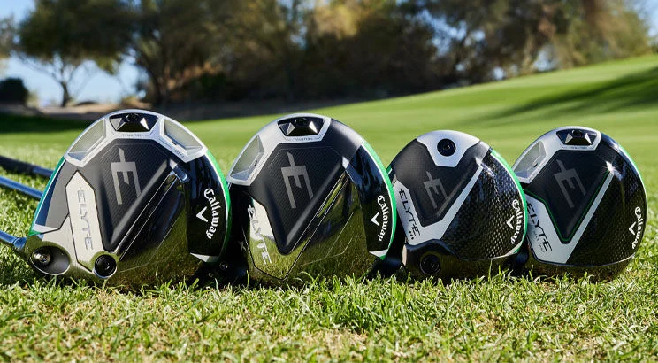 close up of ball on tee about to be hit by club