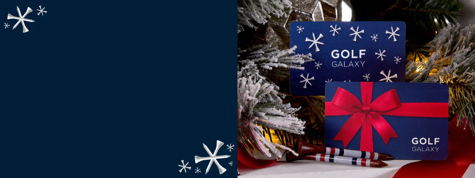 Golf Galaxy gift cards.