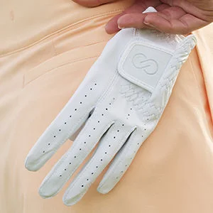 Golf gloves.