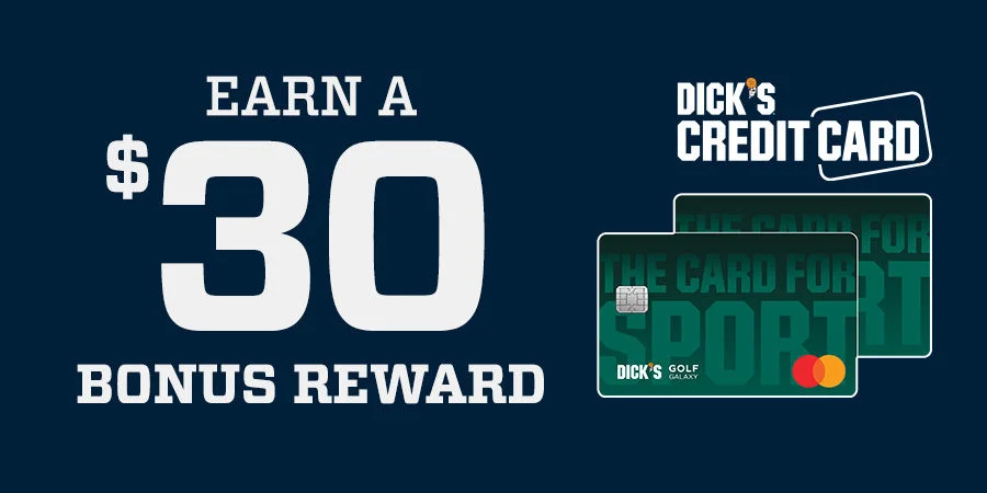 Dick's credit card.