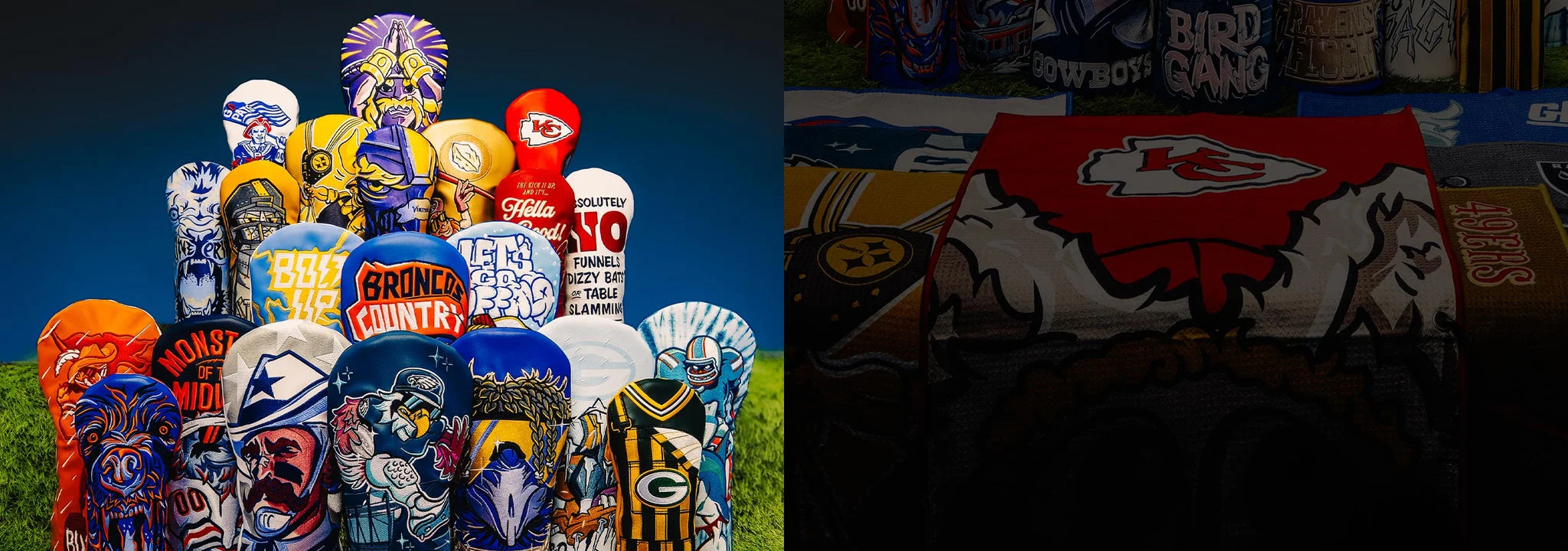 NFL X SWAG golf accessories