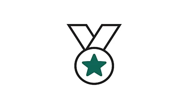 Medal icon.