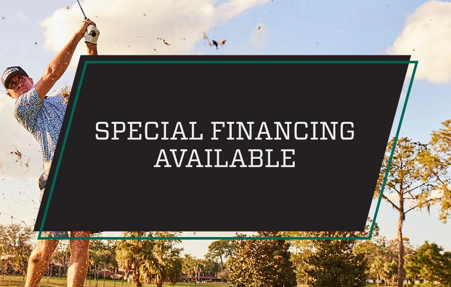 Special financing available.