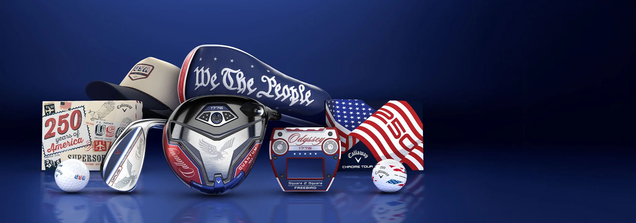 USA 250 Callaway gear & apparel